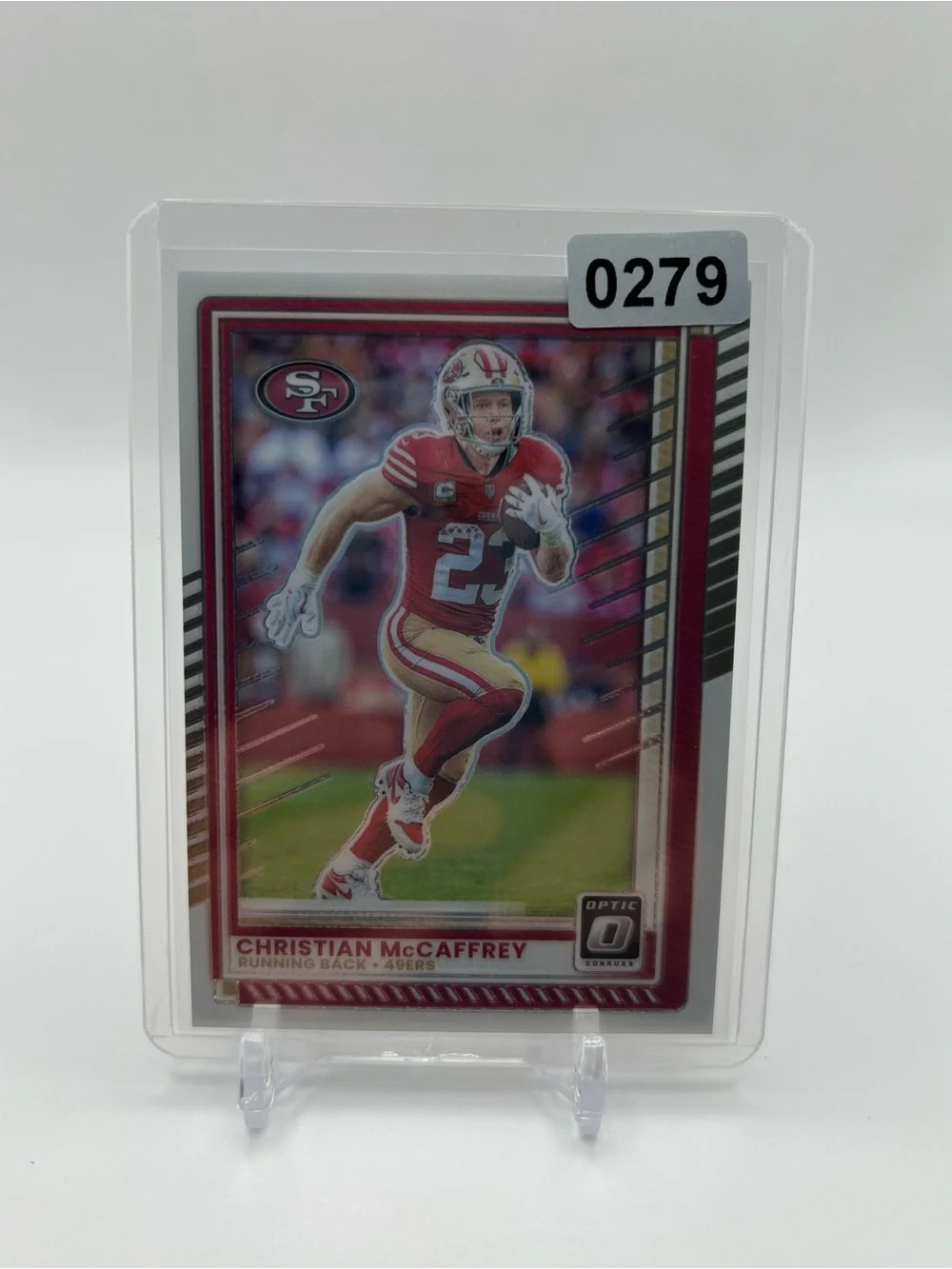 Christian McCaffrey 49ers Football Trading Card 🏈